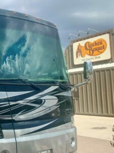 RV Parking at Cracker Barrel