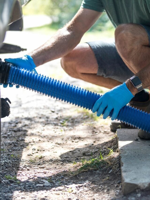 10 Smart & Simple RV Sewer Hose Storage Ideas! Travels with Ted