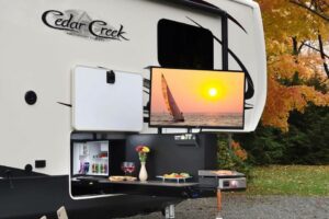 Best RVs with Outdoor Kitchens: Forest River Cedar Creek