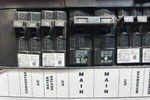 Breakers in RV Breaker Box