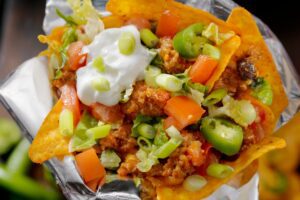 Vegan Camping Taco in a Bag