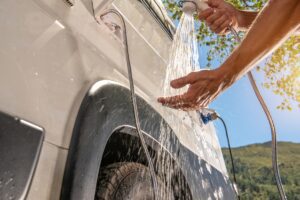 RV Water Heater Not Working? Check the Outdoor Shower