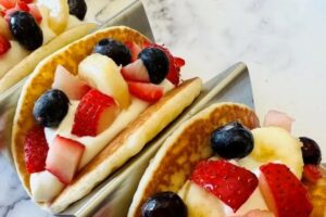 Pancake tacos