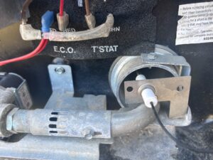 ECO wire on RV water heater