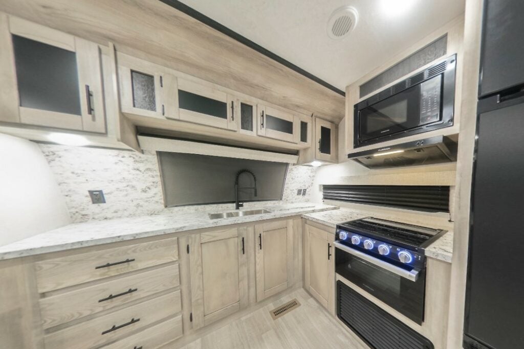 Best Travel Trailers with Front Kitchens: KZ Connect C282FKK