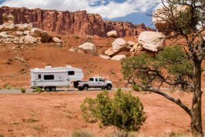 Small Fifth Wheel RV 