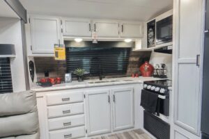Best Travel Trailers with Front Kitchens: Venture SportTrek ST251VFK