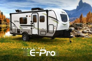 Best Travel Trailers with Front Kitchens: Flagstaff E-Pro E20FKS