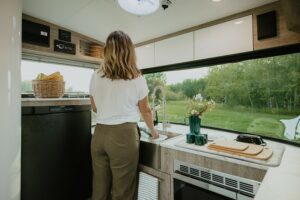 Best Travel Trailers with Front Kitchens: inTech Sol Eclipse 