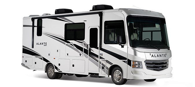 Jayco Alante Motorhome exterior.