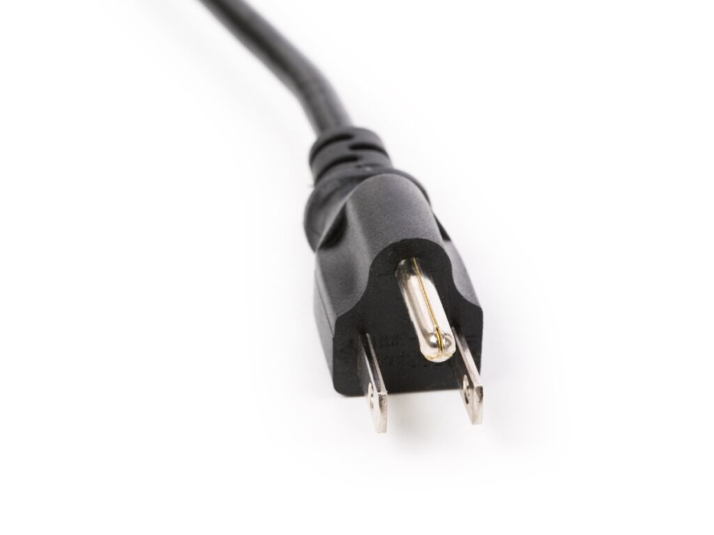 NEMA 5-15 power cord