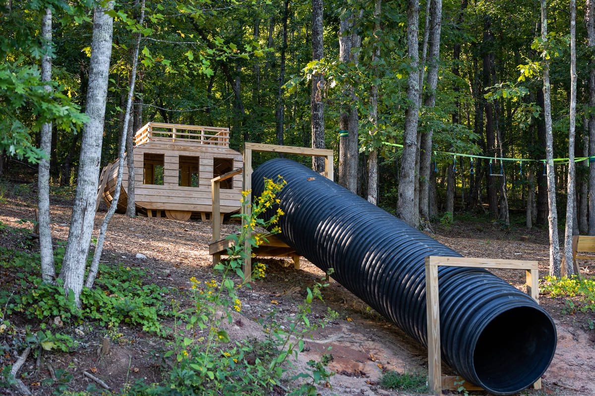 Playground at Emberglow Outdoor Resort