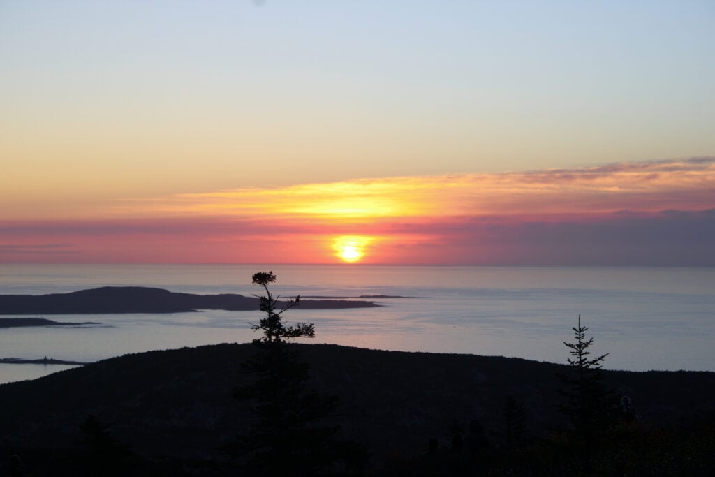 Sunrise from Cadillac Mountain