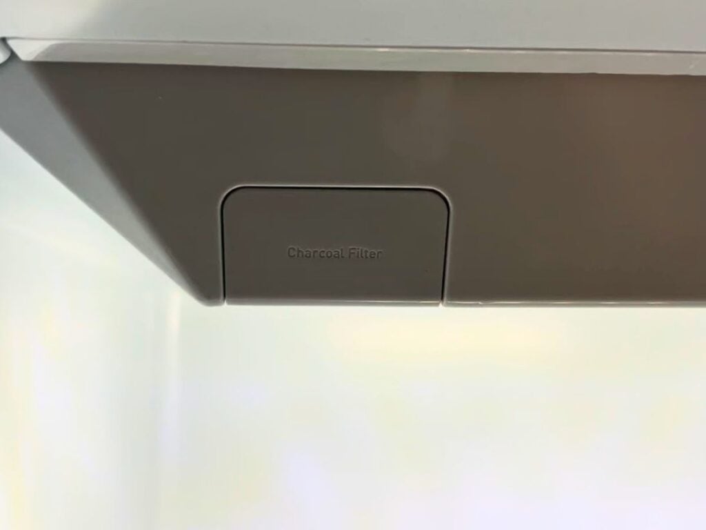 Charcoal filter in RV fridge