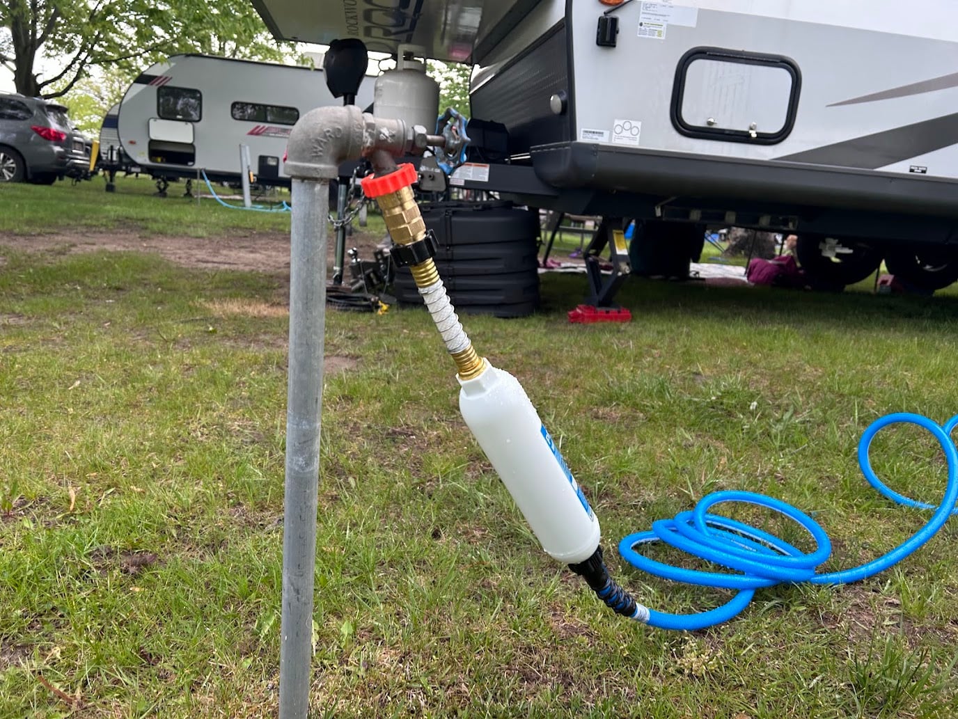 in-line RV water filter.