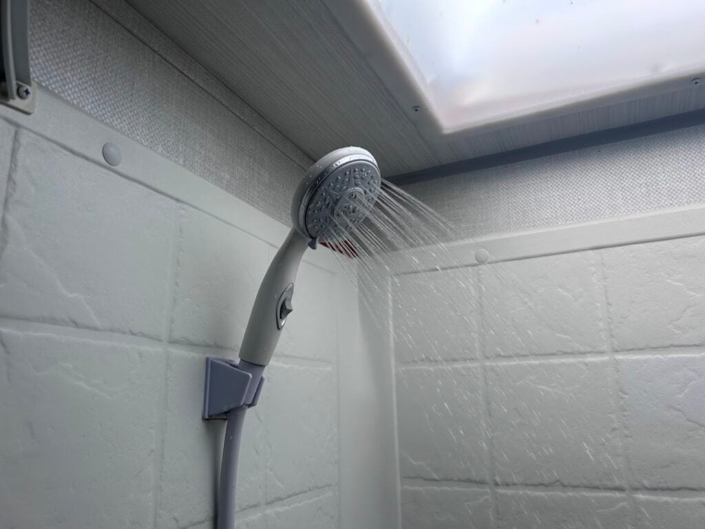 RV shower head